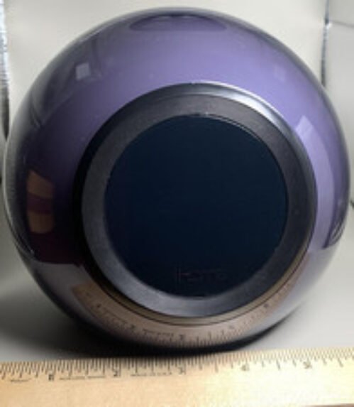 iHome iBT29 Bluetooth Color Changing Dual Alarm Clock Purple Bluetooth Tested
