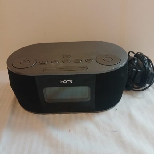 iHome iBT38 - Wireless Bluetooth Stereo USB Charging - Dual FM Alarm Clock Radio