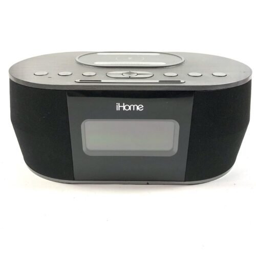 iHome iBT38 Wireless Bluetooth Stereo Dual FM Alarm Clock USB Charging Radio