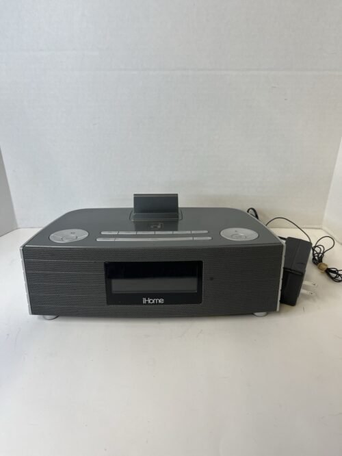 iHome iBT97 Bluetooth Wireless FM Clock Radio USB Charging Tested Working