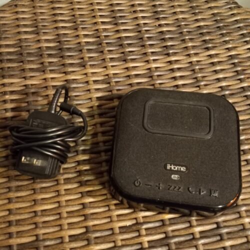 iHome iBTW22 Timebase II Charging Bluetooth Alarm Clock Wireless & USB Charging