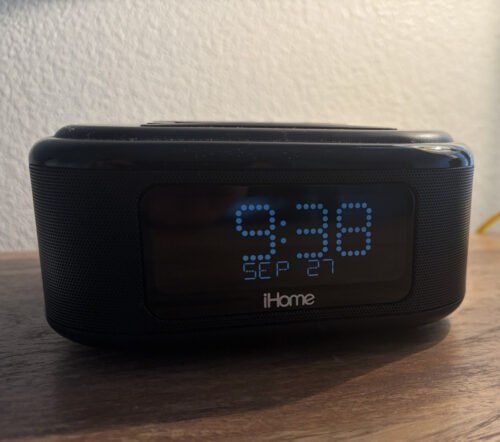 iHome iBTW23 Wireless Charging Bluetooth Alarm Clock Tested Works