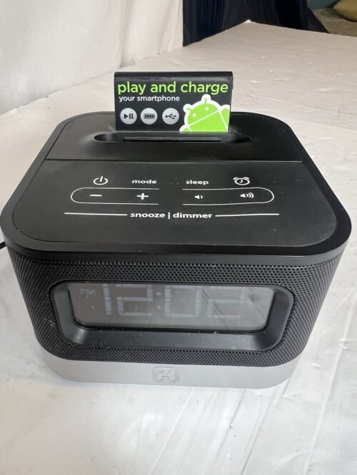 Ihome Ic50 Fm Stereo Alarm Clock Play And Charge