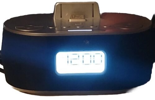 iHome iD38 App Enhanced Stereo System with Dual Alarm FM Clock Radio