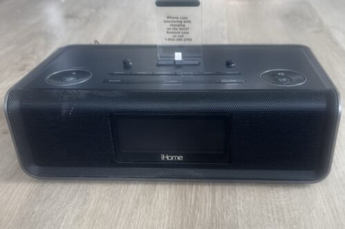 iHome IDL43 Dual Charging Dock FM Clock Radio