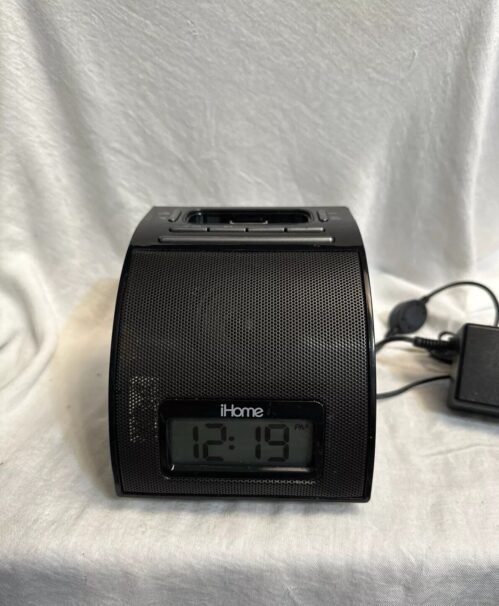 ihome IH11B - iPod docking station - Speaker - Alarm Clock - Untested