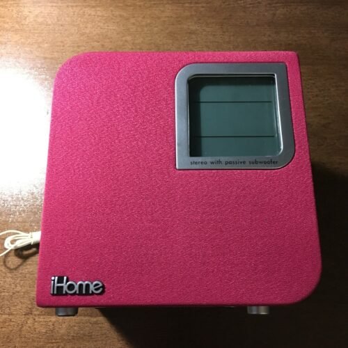 iHome iH12P Clock Radio // Old 30-Pin Connector Audio Dock for iPhone/iPod