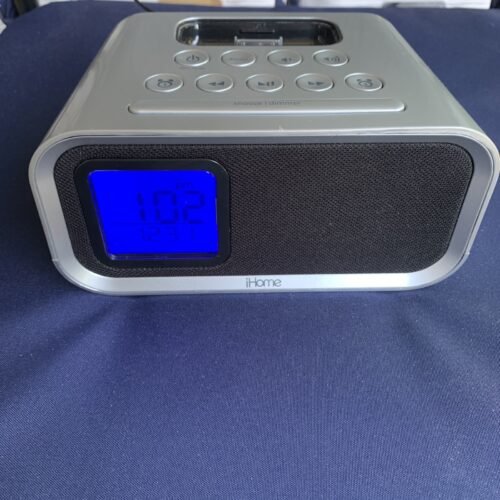 iHome iH22 Alarm Clock Docking Station for iPod iPhone – TESTED & WORKING