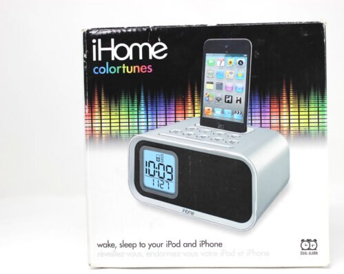 iHome iH22 Colortunes Alarm Clock iPod Docking Station Speaker NEW SEALED