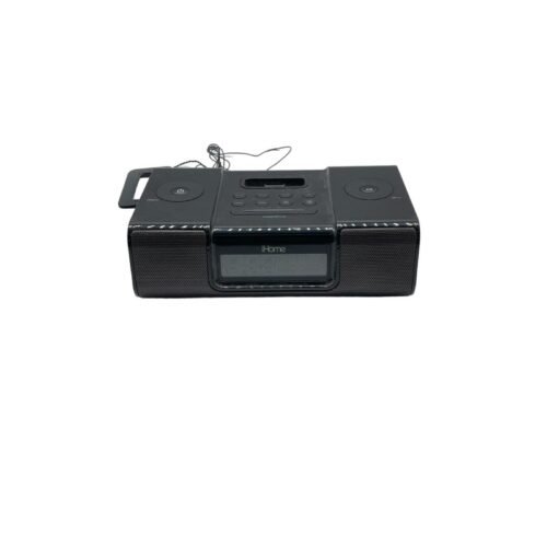 iHome iH9 Apple Speaker System Dock for iPod-Alarm Clock FM/AM Radio
