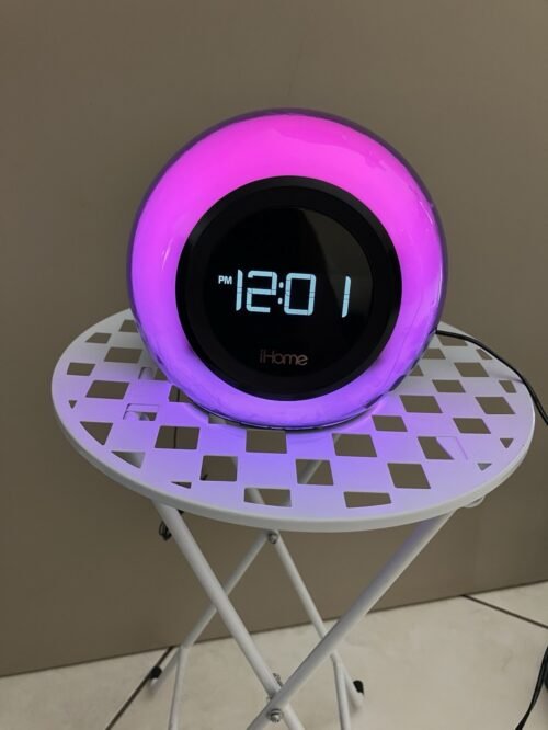 iHome iM29 Color Changing Dual Alarm FM Clock Radio with USB Charging B13