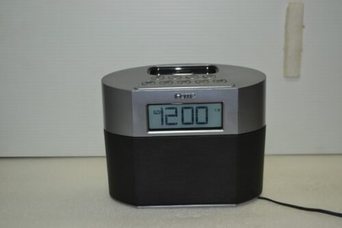 iHome ip23 alarm clock battery backup Tested Working