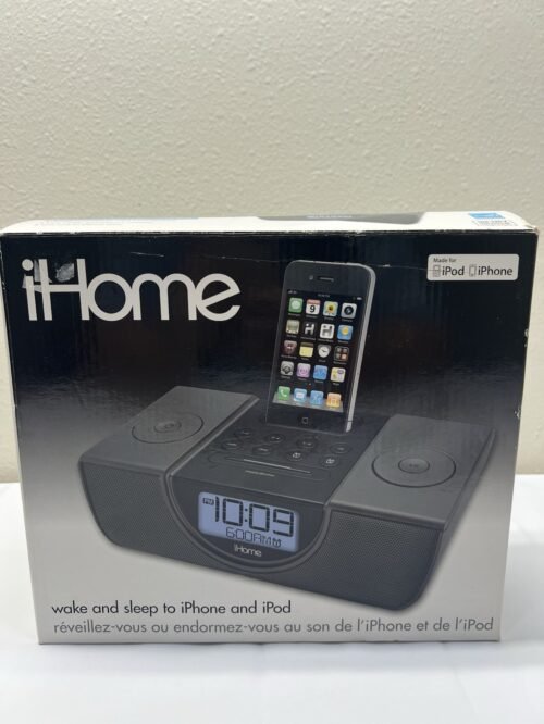 IHome iP42 Dual Alarm Clock Radio For iPhone Or iPod