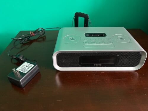 iHome iP97 Dual Alarm Clock Radio for iPod and iPhone (Silver)