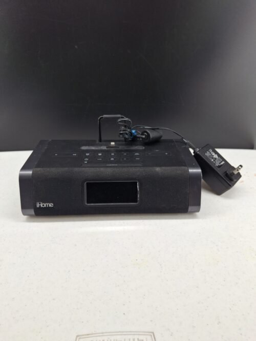 iHome iPhone Dual Charging Stereo FM Alarm Clock Model iDL45 Lightning Dock