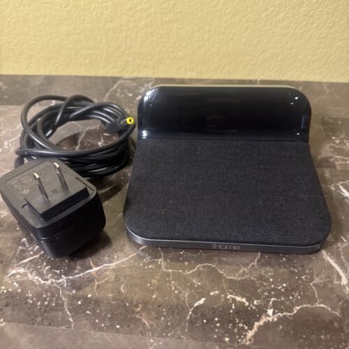 iHome iW18BG Compact Alarm Clock with Qi Wireless Charging