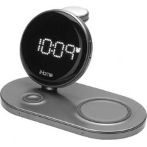 iHome IWW33BG DUAL QI CHARG ALARM USB CHARG