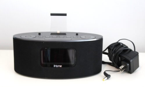 iHome Model iDL 46 Dual Charging Stereo FM Clock Radio W/Lightning Dock Tested