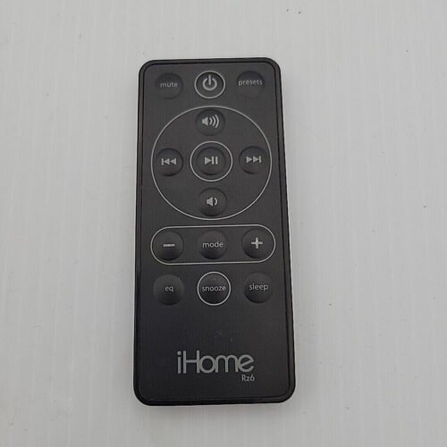 iHOME Rz6 Alarm Clock Radio iPod Dock Music Station OEM Remote Control Genuine