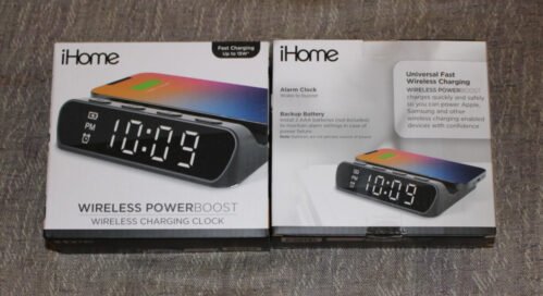 ihome wireless charging clock *Power Boost*