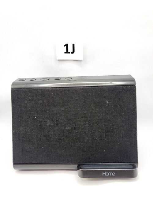 iHome Wireless Qi Dual Charging Bluetooth Dual Alarm Clock Speakerphone IBTW390