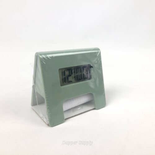 IKEA KUPONG Mini Digital Basic Alarm Clock Green Plastic 1.2โ1.5V Battery Power