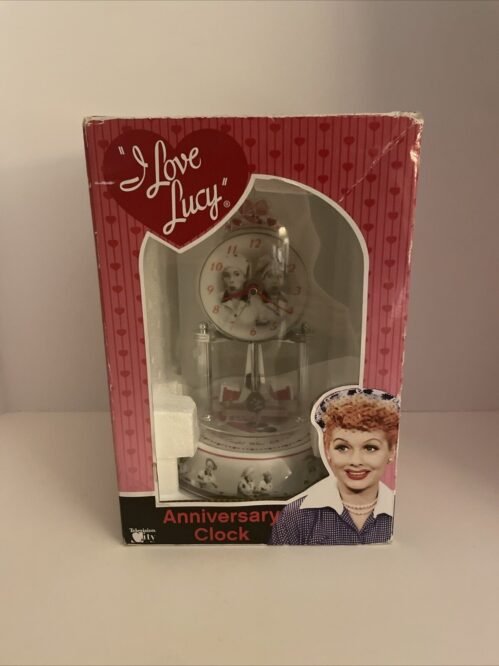 I Love Lucy Anniversary Clock New Open Box 2011