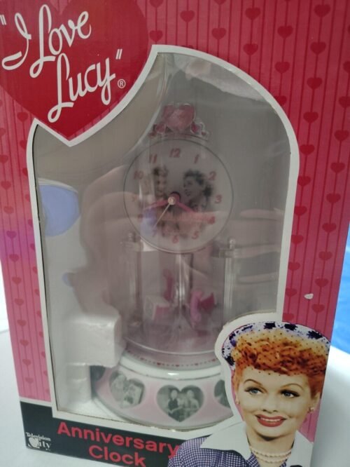 I Love Lucy Anniversary Clock w/ "We'll always be friends Because..." NRFB 2010