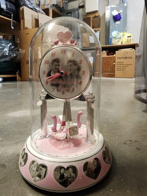 I Love Lucy Best Friends Anniversary Clock With Original Box