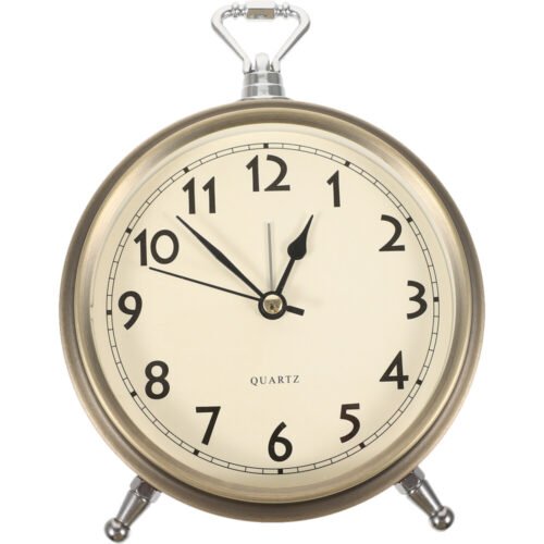 Indoor Clock Decoration Vintage Alarm Clocks Bedside Alarm Clock