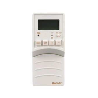 Indoor Flip-Switch Battery Operated Digital Light Switch Timer, White