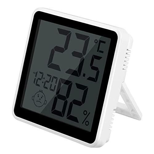Indoor Thermometer Hygrometer Digital Thermo-Hygrometer and Alarm Clock 1