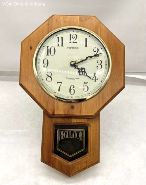 Ingraham Westminster Chime Quartz Regulator Wall Clock
