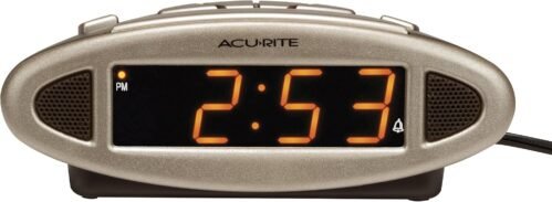 Intelli-Time Digital Alarm Clock,Black