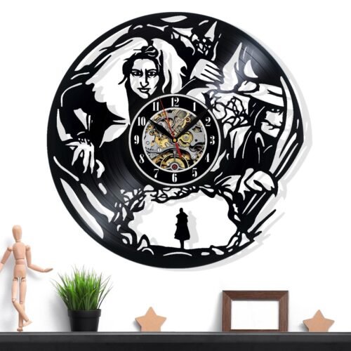Into the Woods Wall Clock - Retro Decor - Unique Home Accent - Perfect Gift