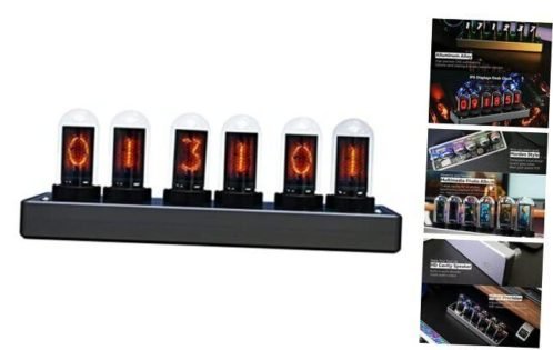 IPS Nixie Tube Clock, Creative Electronic Clock, DIY Nixie Tube Clock