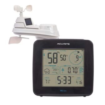 Iris Weather Station with Mini Wireless Display for Temperature, Humidity, Wind Speed,...