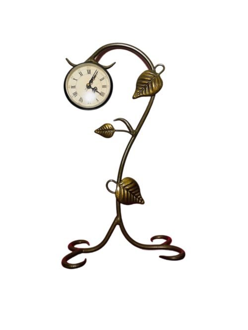 IRON CLOCK VTG Collection Table Clock in excellent Working Condition