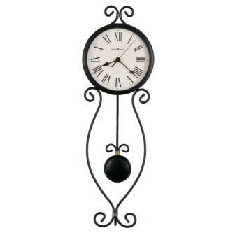 IVana Black Wall Clock