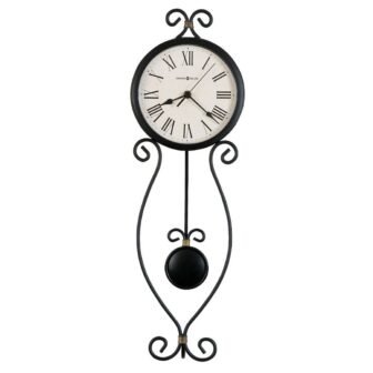 IVana Black Wall Clock