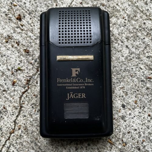 Jager AM/FM Travel Alarm Clock & Radio