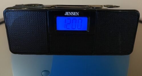 Jensen Digital AM/FM Radio/Alarm Clock/Docking Station For IPOD Model JIMS-100