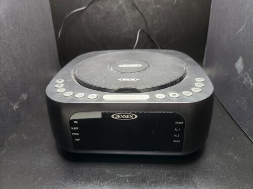 Jensen JCR-375 Stereo Digital Dual Alarm Clock With Top Load CD Player Tested