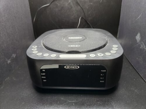 Jensen JCR-375 Stereo Digital Dual Alarm Clock With Top Load CD Player Tested