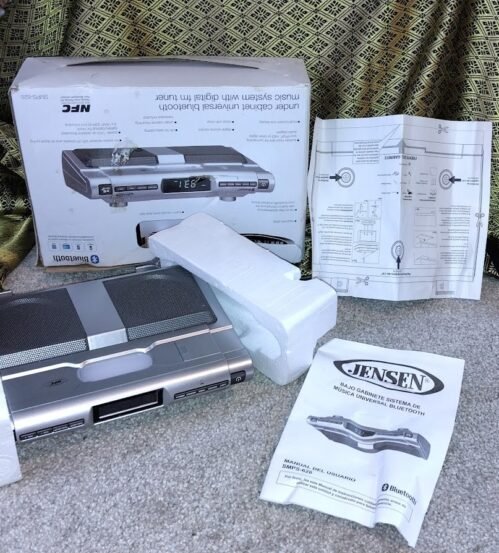 Jensen Music System Under Cabinet Universal Bluetooth