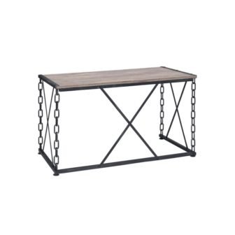 Jodie 48 in. Rustic Oak Rectangle Wood Console Table