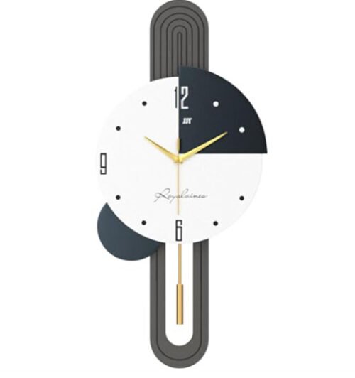 JTWALCLOCK Large Wall Clock for Living Room Decor Modern Big Wooden Wall Clocks