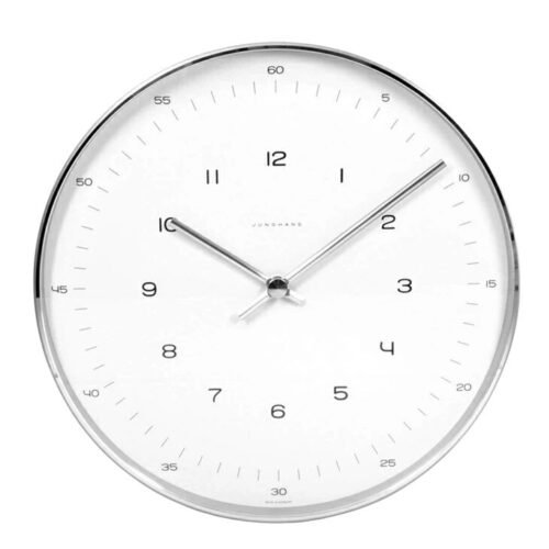 JUNGHANS Max Bill 367/6047.00 Wall Clock Diameter 30cm Unused Item Free Ship