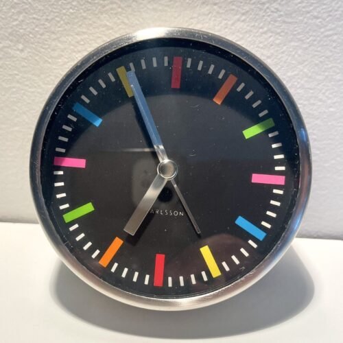KARLSSON RAINBOW WALL CLOCK 25cm DIAMETER