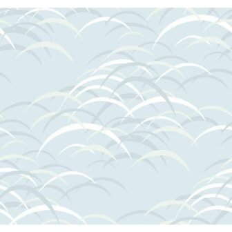 Kasia Sky Blue Abstract Wallpaper Sample
